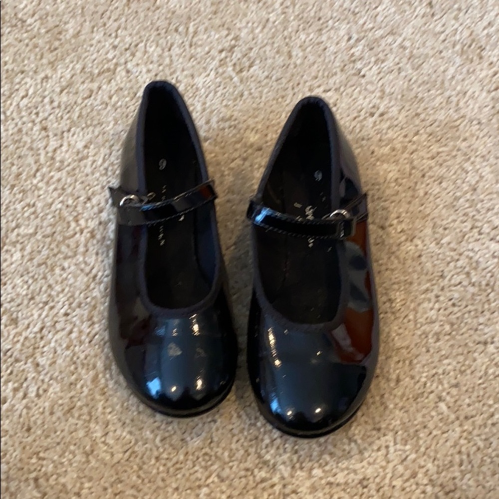 Toddler girls size 9 tap shoes